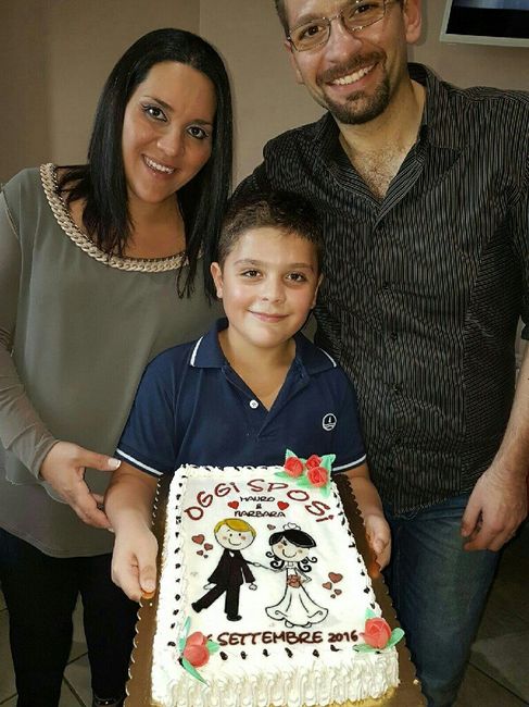 Torta per la promessa di matrimonio - 1