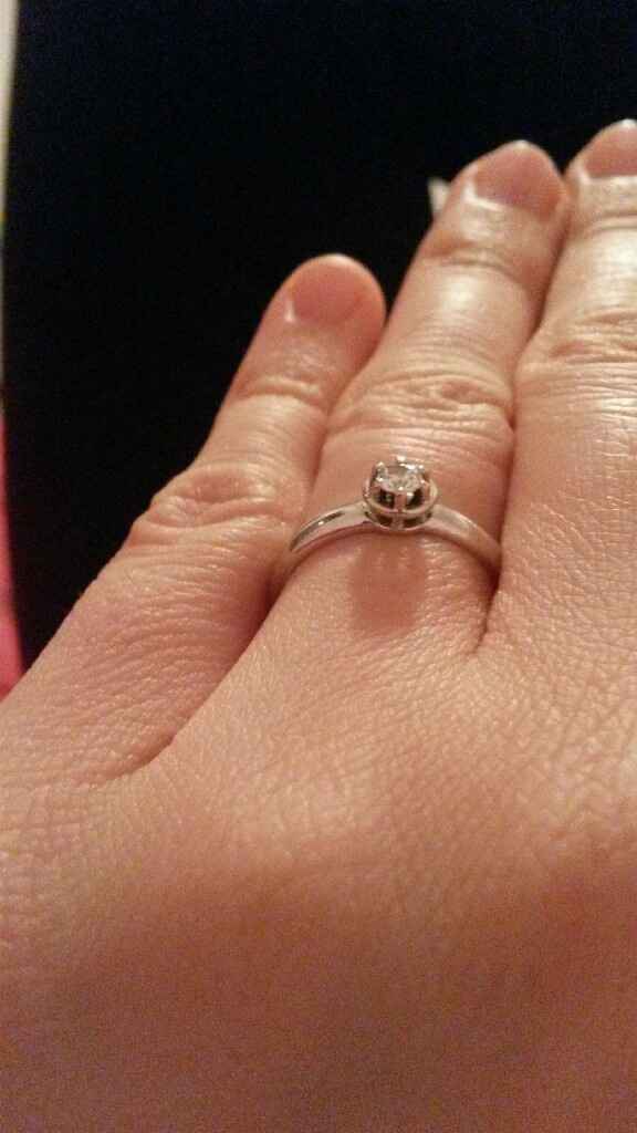 Come sono i vostri anelli di fidanzamento? - 1