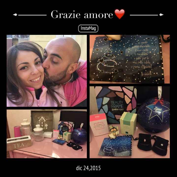 "amore mi raccomando quest'anno niente regali perché dobbiamo risparmiare", e invece... - 1