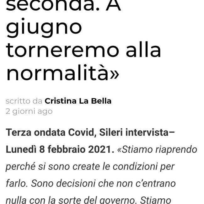 Sposine aprile 2021! - 1