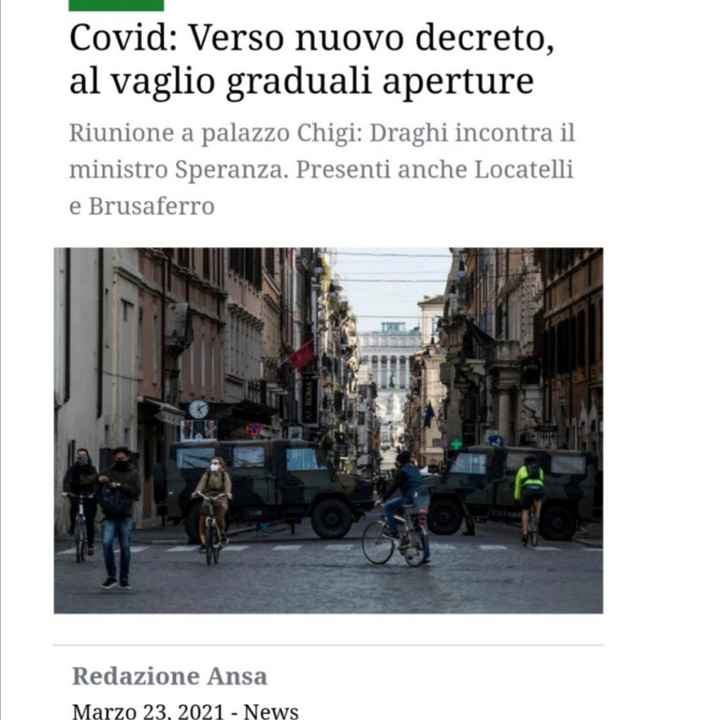 Possibili novità nuovo decreto - 1