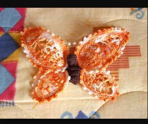 Farfalle all'uncinetto - 2