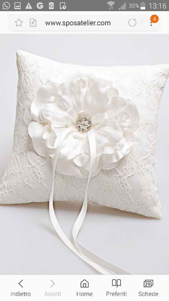  cuscino portafedi - 1