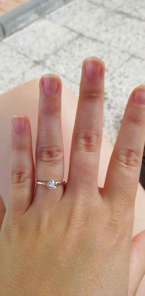 E ora mostraci una foto del tuo anello di fidanzamento! - 1