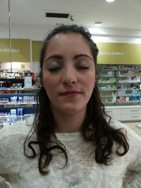Seconda prova trucco, cosa ne pensate