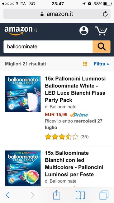 Palloncini a led - 1