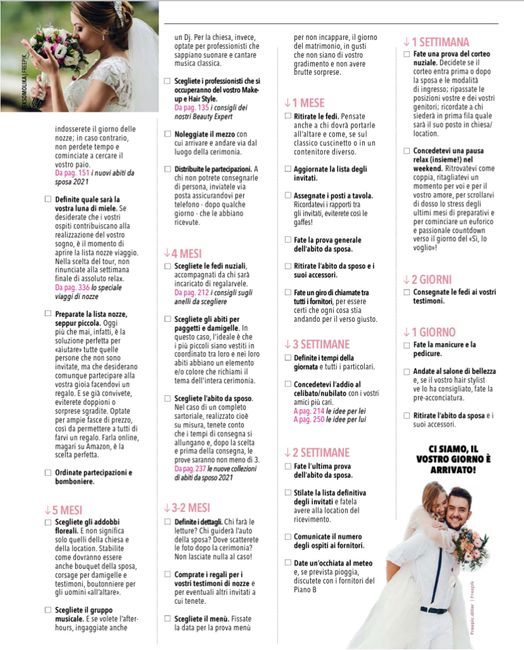 Organizzazione del matrimonio 2