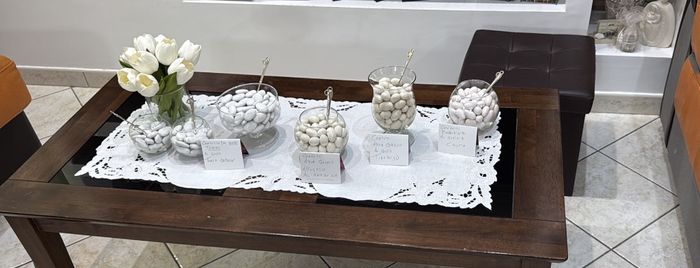 Tavolo confettata casa della sposa - 1