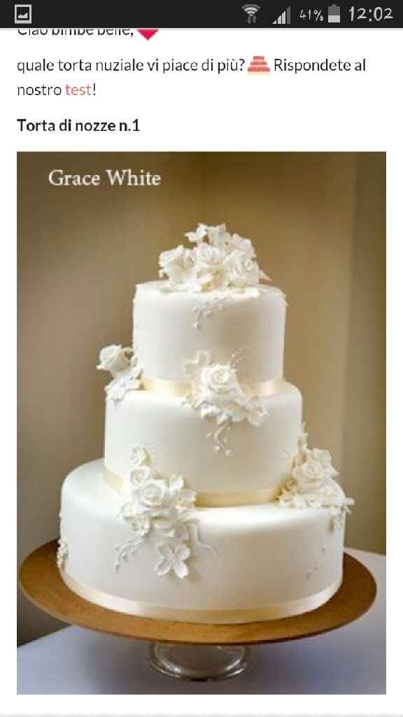 Torta nuziale - 1