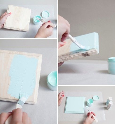 2 step: dipingere supporto del colore desiderato