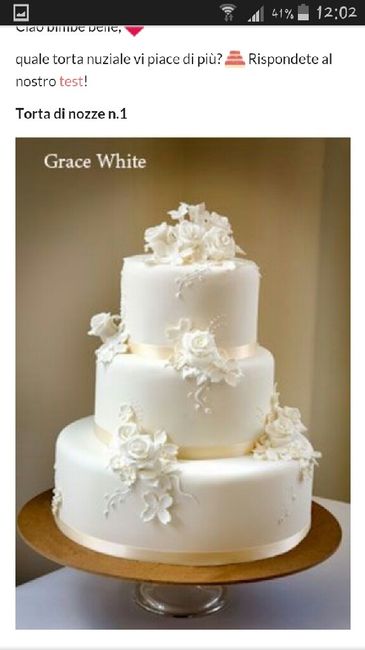 Torta nuziale - 1