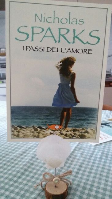 Segnatavolo tema mare!!! - 1