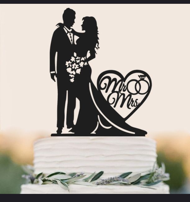 Cercasi cake topper - 1