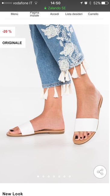 Ciabatte pre-cerimonia - 1