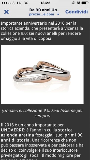 Costo fedi con diamantini - 1