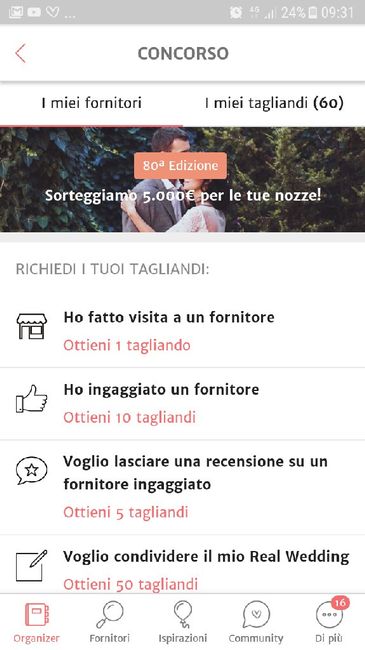 Salve come partecipo al concorso? 1