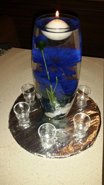 centrotavola fiori blu2