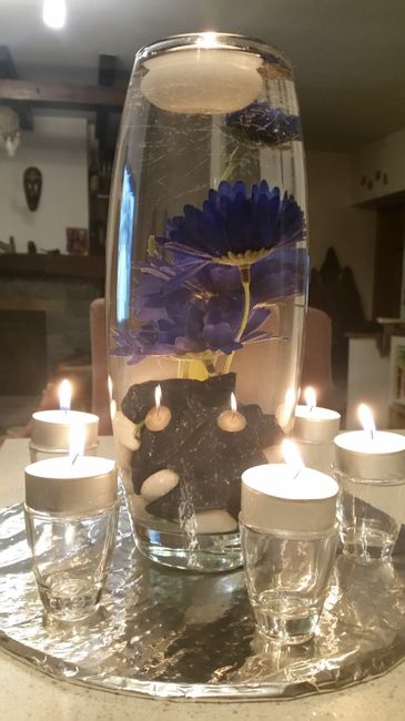 centrotavola fiori blu5