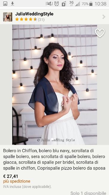 Consiglio coprispalla bolero - 3