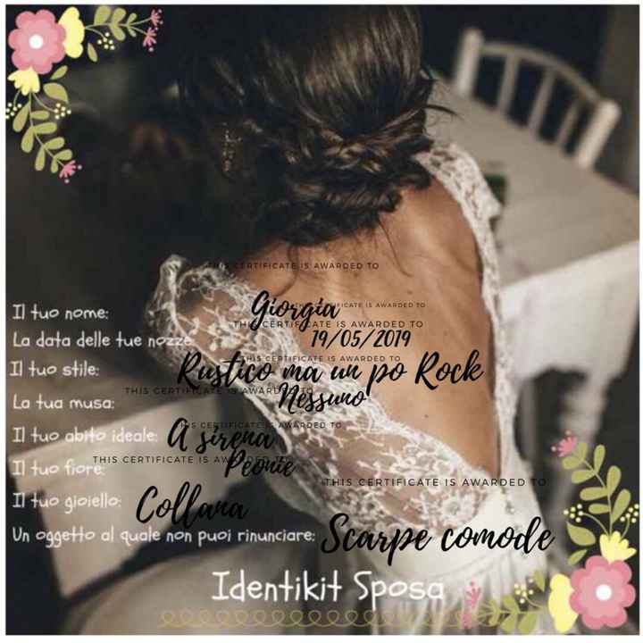 Raccontaci di te: ecco il tuo identikit sposa 👰 - 1