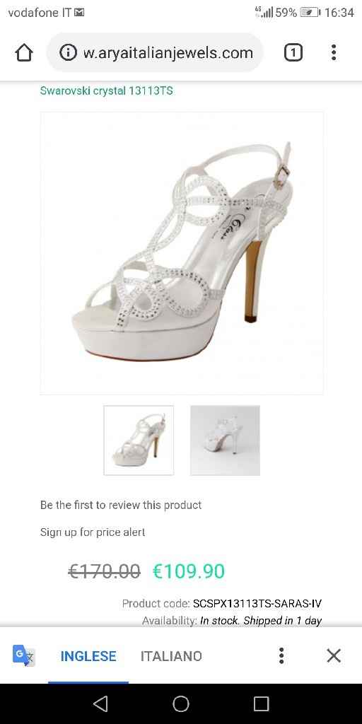 Cerco scarpe gioiello Top Class - 1