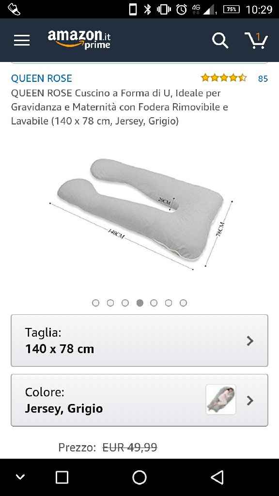 Consiglio cuscino gravidanza - 1