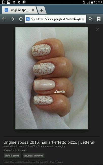 Unghie gel per sposa - 1