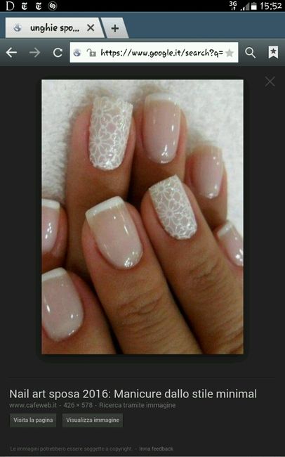 Unghie gel per sposa - 2