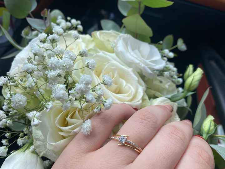 Come è il vostro anello di fidanzamento?? - 1