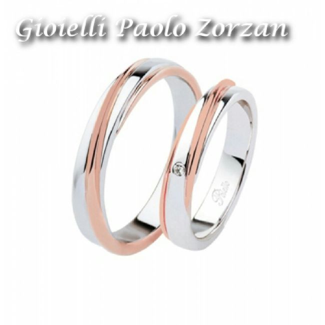 Fedi oro rosa - 1