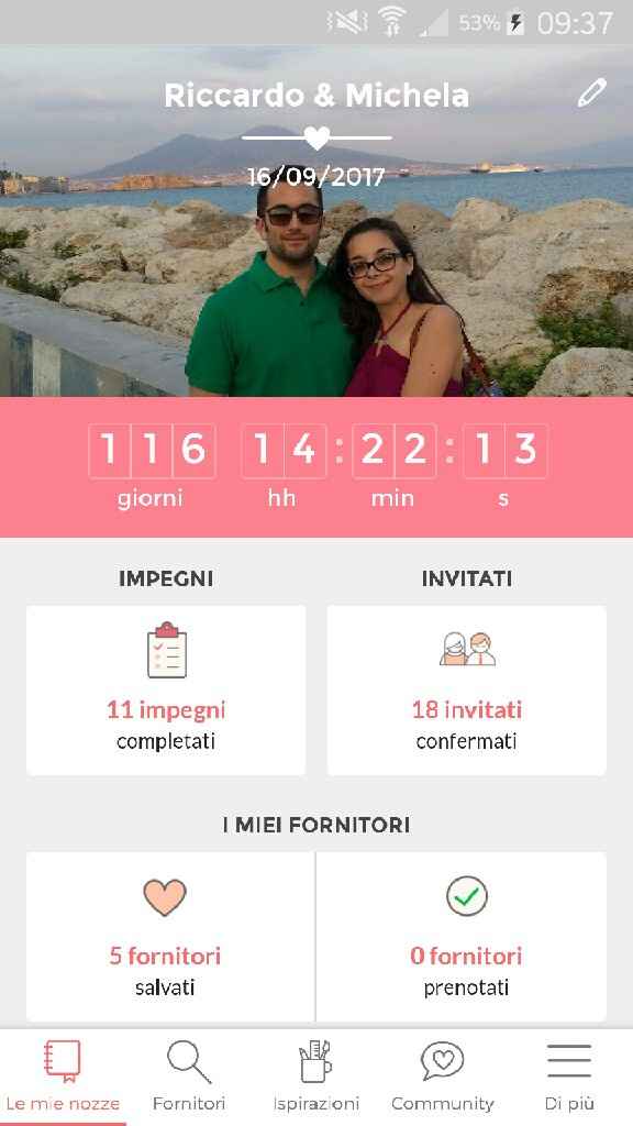 Condividete la data delle vostre nozze - 1