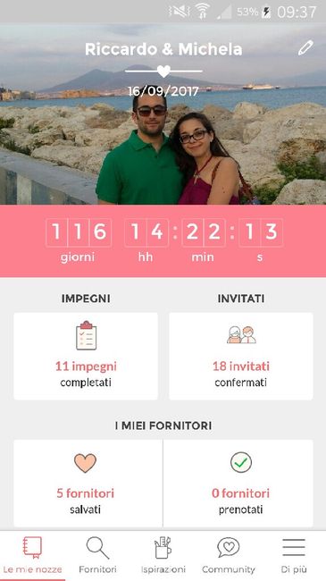 Condividete la data delle vostre nozze - 1