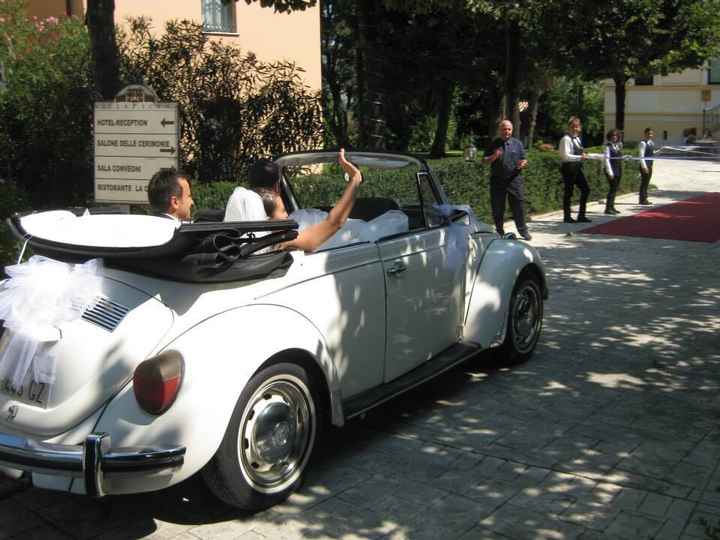 Con quale mezzo di trasporto arrivate in chiesa?? - 1