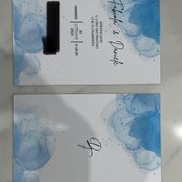 Partecipazioni stampate da Canva - 1