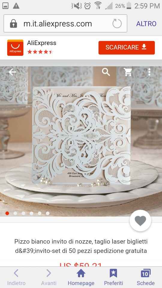 Aliexpress....partecipazioni!! - 1