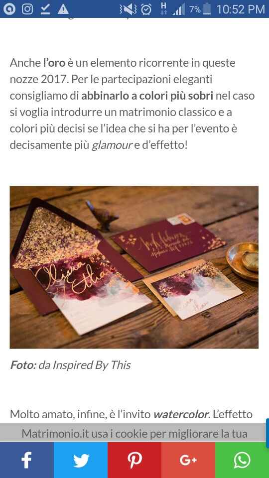 Partecipazioni introvabili - 1