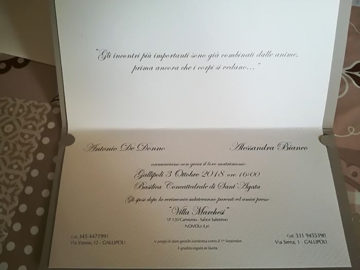 Quanto avete speso per le partecipazioni? - 1