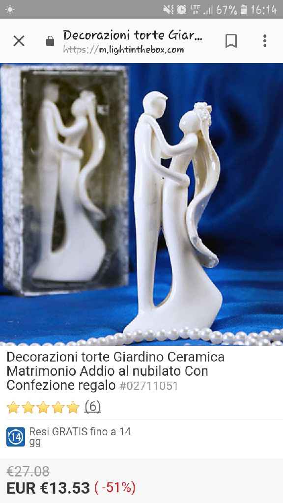  Cake topper - 1