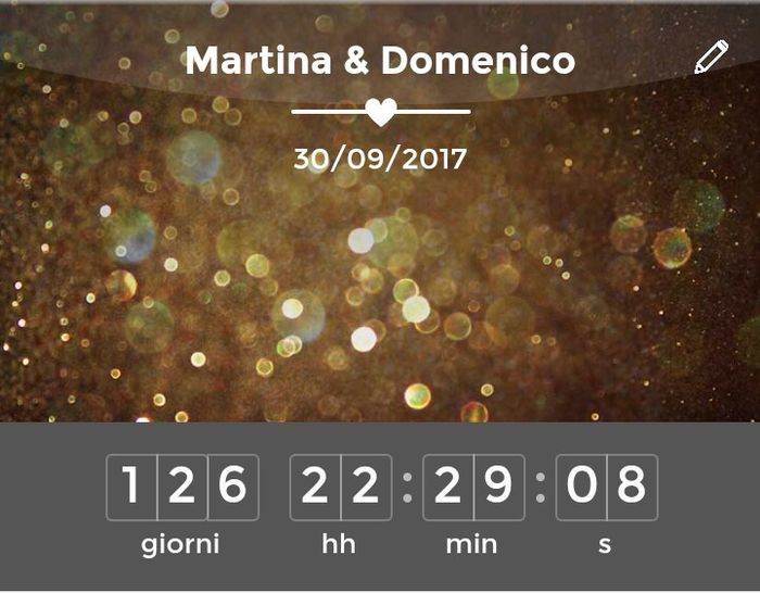 Quanto segna il vostro countdown? - 1