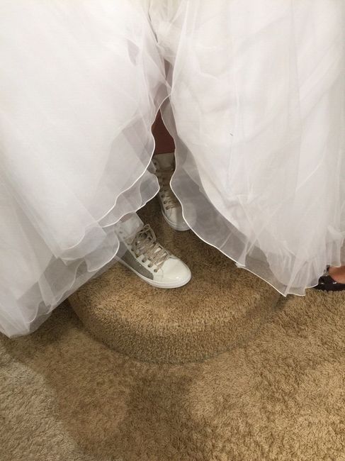 Scarpe da tennis da sposa - 1