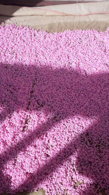 Riso colorato fai da te parte 2