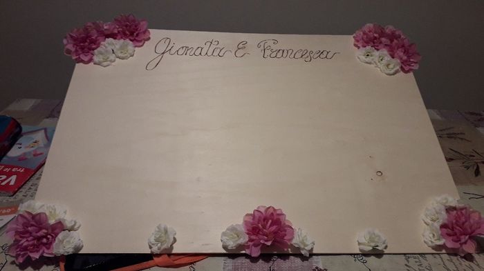 Tableau mariage 