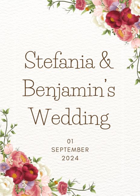 Cartello per pullman invitati - 1