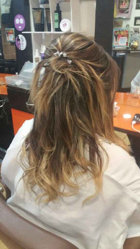 Oggi prima prova acconciatura.... - 1