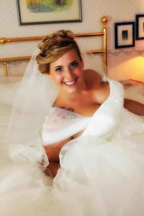 In evidenza il trucco ... bello vero?