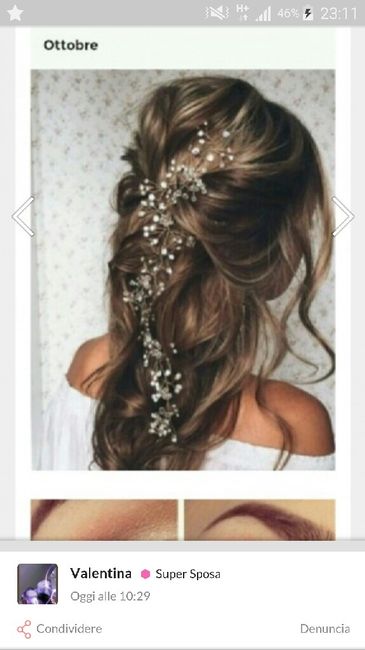 Capelli sciolti ma acconciatura - 3