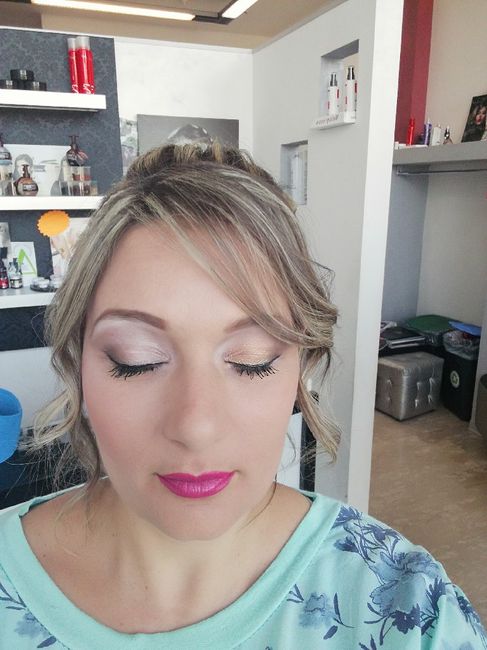 Prima prova trucco e acconciatura - 7
