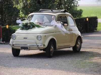 Fiat 500 bianca