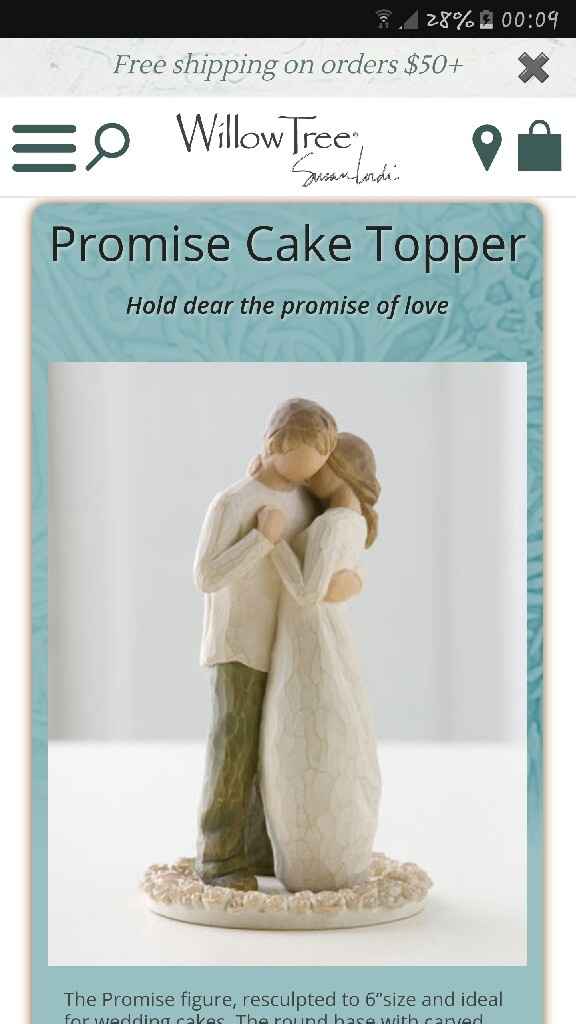 Cake  topper - 1
