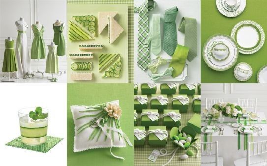 Idee matrimonio in verde 1